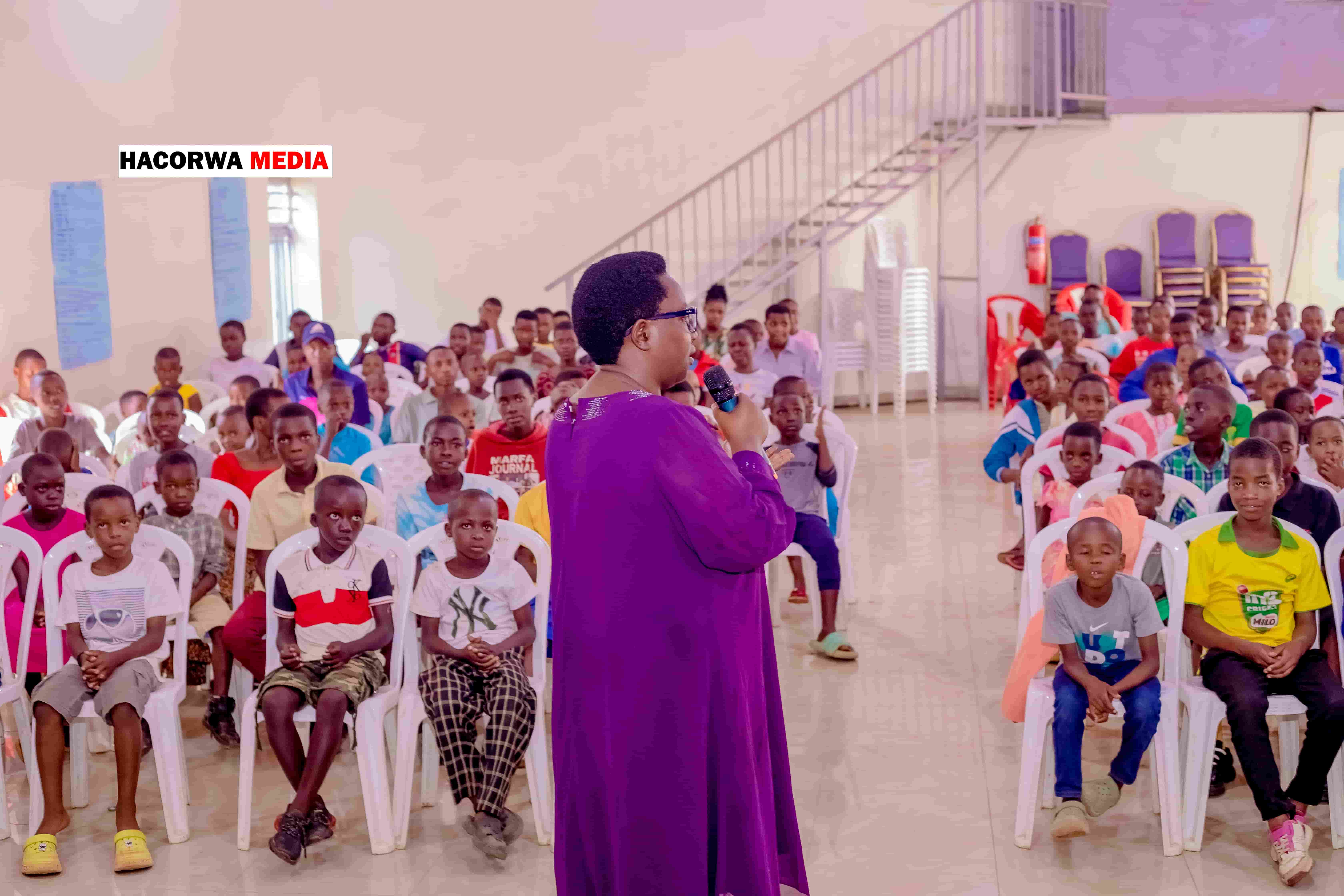 Community outreach in Rwanda